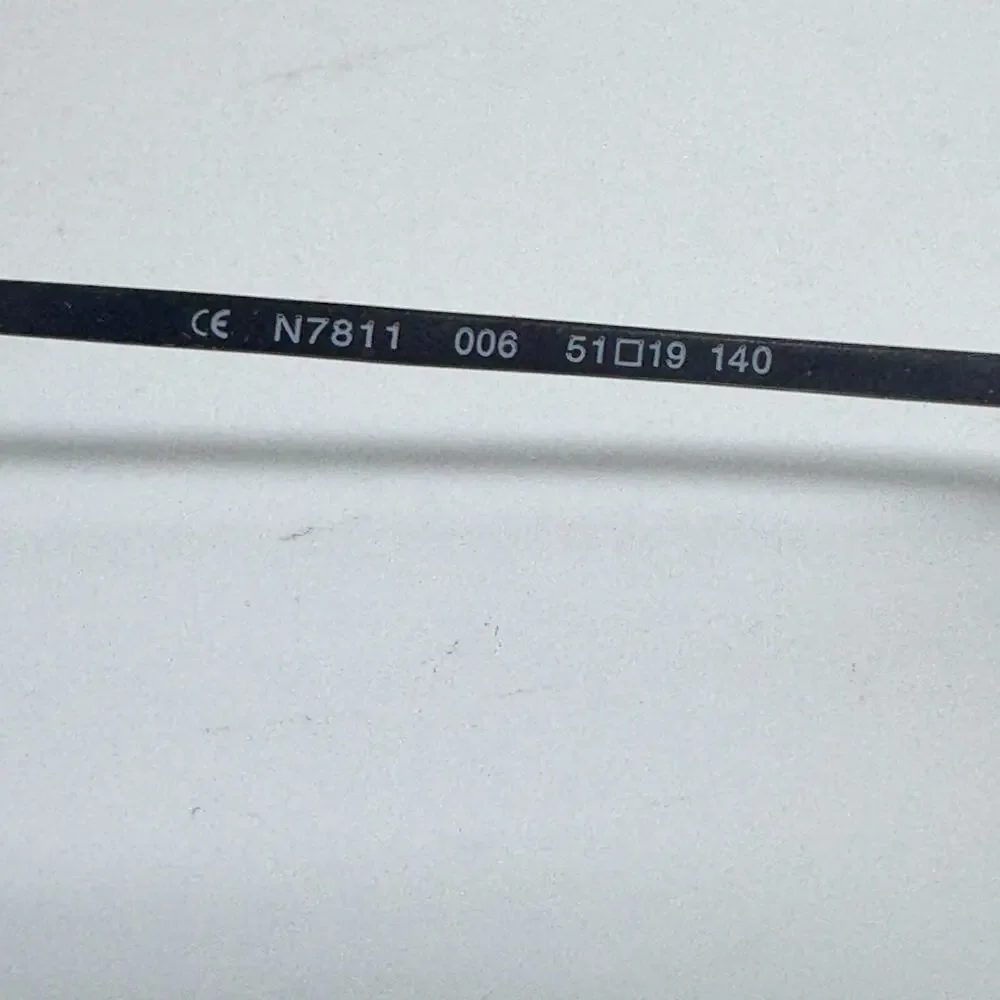 Nautica Eyeglasses Frames N7811 006‎ Titanium Brown Rimless 51-19-140 H17726